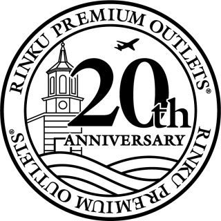 りんくうプレミアム・アウトレット開業20周年ロゴ