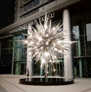 “光の彫刻”〈STAR〉ライトアップイメージ