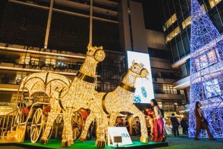 クリスマスゲートパーク in 福岡大名ガーデンシティ