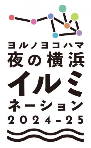 横浜の街全体で繰り広げられるイメージをロゴでも表現しています。