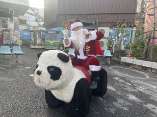 花サンタのおさんぽイメージ