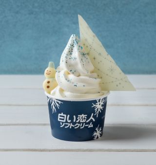【雪のきらめきソフトクリーム】 600円（税込）