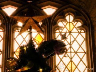 ツリー上の魔法使いが飛んでいる様子、原作ファンはお気づきでしょうか