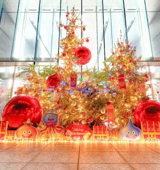 ▲「ドラゴンクエスト アイランド」 オリジナルクリスマスツリー 　（※写真は2024年開催時のものです）