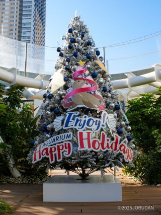 サンシャイン水族館のクリスマスツリー