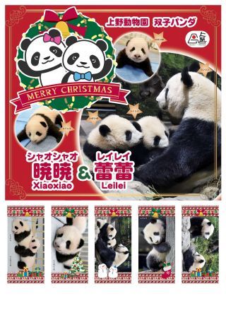 上野動物園双子パンダ切手　1,600円（税込）