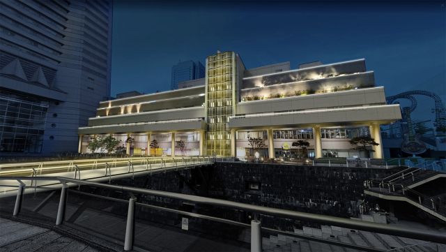 横浜ランドマークタワー ドックヤードガーデンの新イルミネーション1