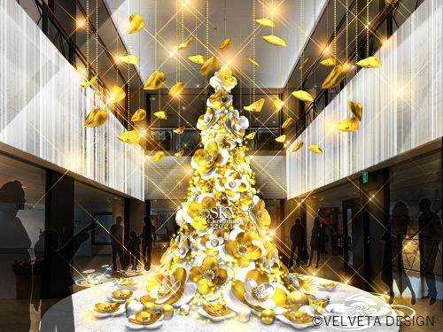■10階中央広場　クリスマスツリー　イメージ