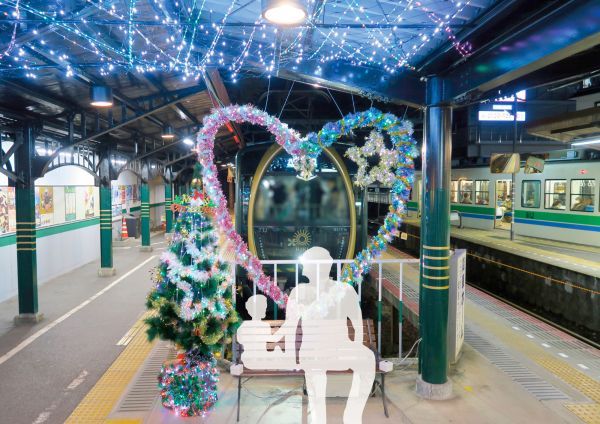 『LOVE な ベンチ！』での撮影イメージ
