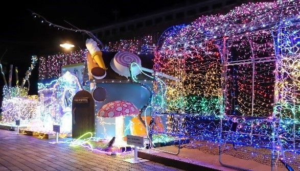参加型イルミネーション 「イルミュージアム」
