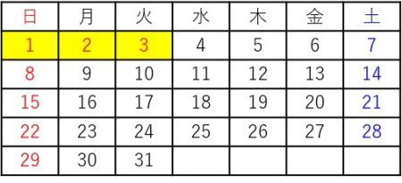 ＜1月＞