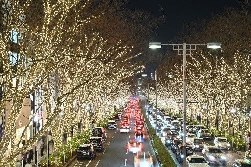 表参道 フェンディ イルミネーション 2022