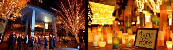 仙台トラストシティ Winter Illumination点灯式