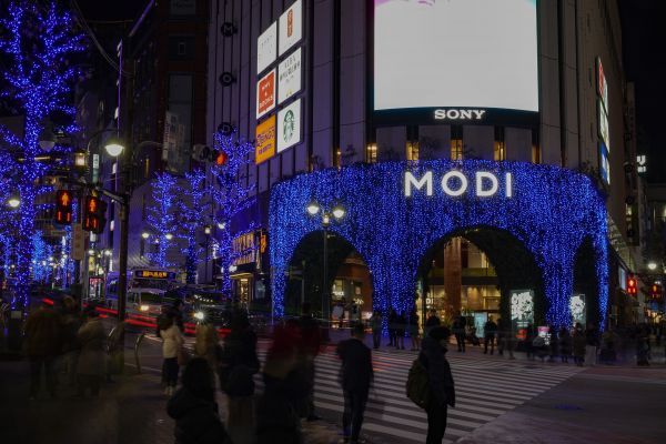 青の洞窟 SHIBUYA 街中イルミ