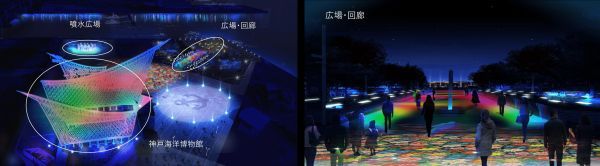 幻想的なイルミネーション「メヤメヤ」の様子2