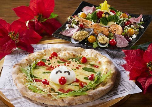 みんなでワイワイ！クリスマスピザ（ピノキオ）