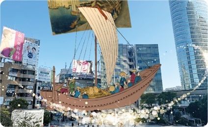SPOT①品川駅東口駅前広場《品川・旅のはじまり》
