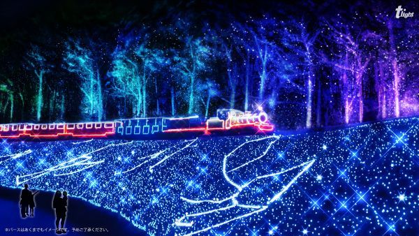 星空を走るロムニー鉄道があなたを幻想的な世界に誘ってくれます。