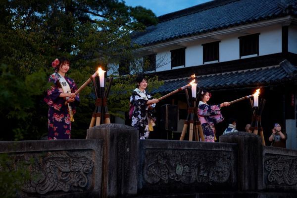 昨年の点灯式の様子