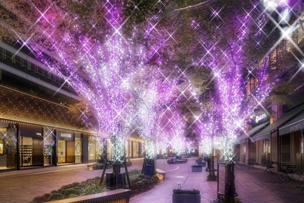 「HIBIYA AREA ILLUMINATION」（昨年の様子）