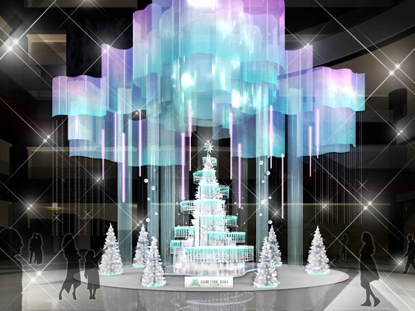 メインクリスマスツリー「Winter Prism Tree」（イメージ）