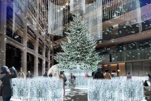 「シンボルクリスマスツリー」イメージ