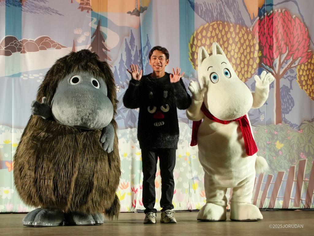 ゲストの織田信成さんとムーミントロール、そして新キャラの...??