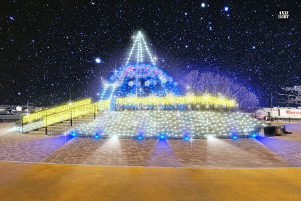 マリーゴールドの丘イルミネーション_AXIZ Light演出イメージ1