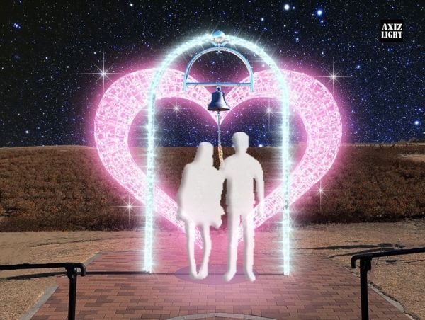 マリーゴールドの丘イルミネーション_AXIZ Light演出イメージ3