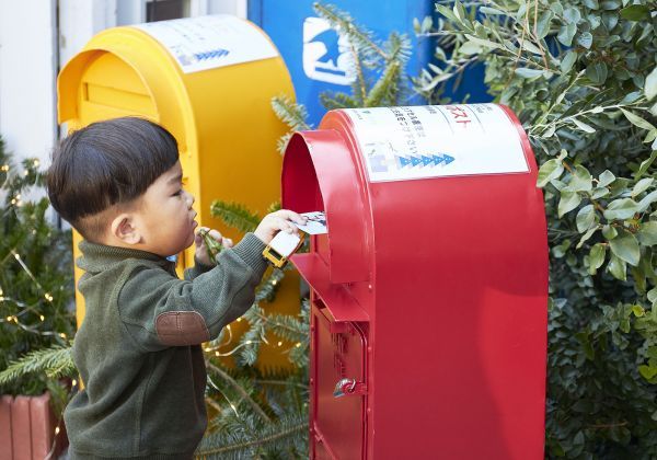 赤いポスト黄色いポスト