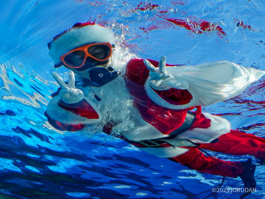 天空のサンタダイバー