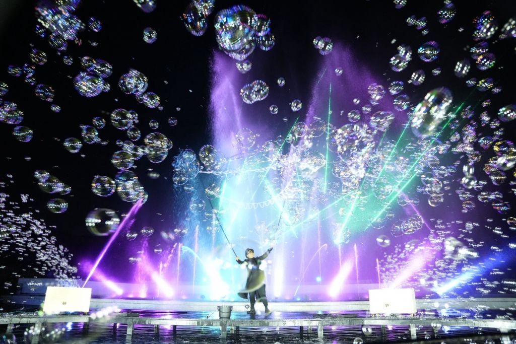 ナイトバブルショー