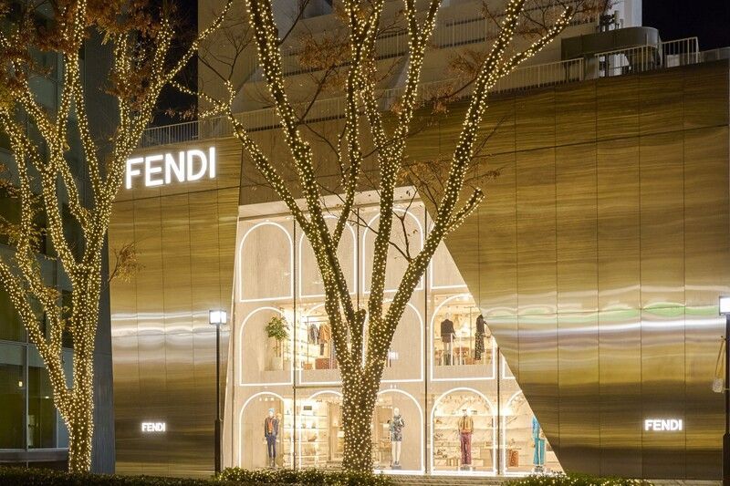 表参道　フェンディ イルミネーション 2025」2