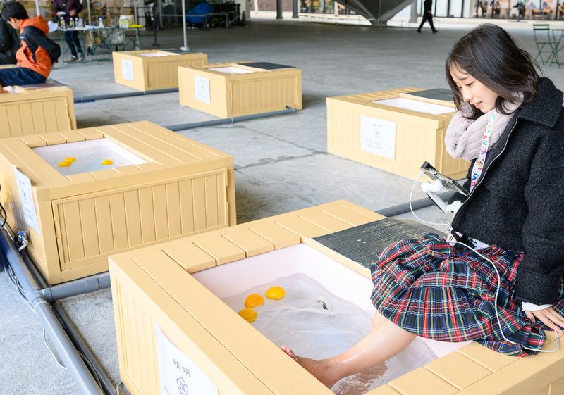 GRAND GREEN HOLIDAY 2025足湯