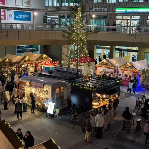とよはしクリスマスマーケット2025の様子
