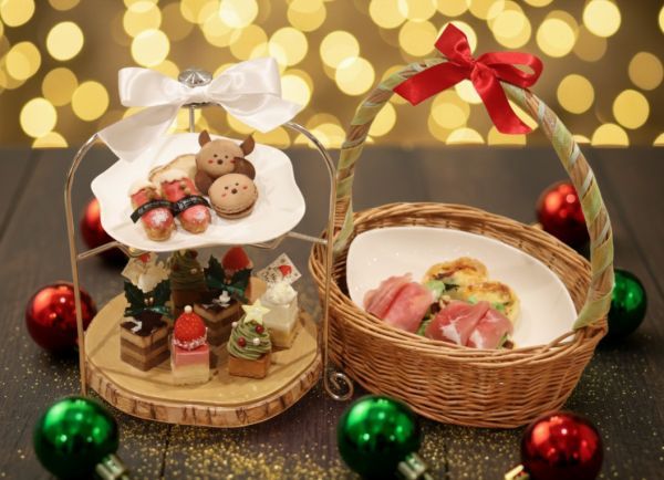 レレーヴ サロン・ド・テ クリスマス アフタヌーンティーセット:9,500円※2日前までに要電話予約。