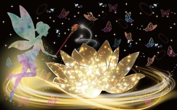 あしかがフラワーパークで初の「Flower Fantasy ドローンショー」