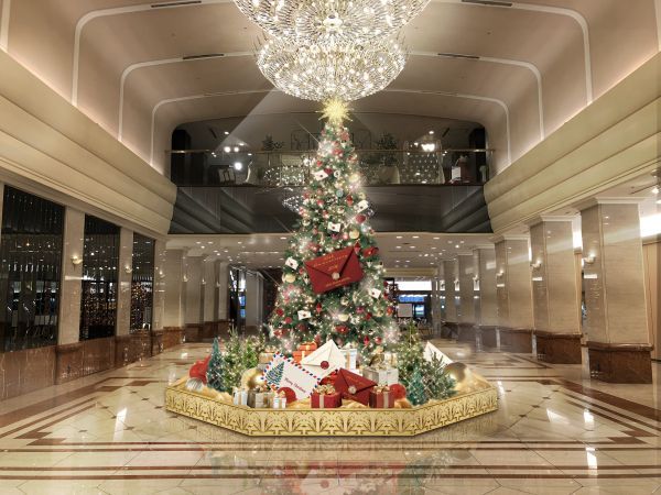 京王プラザホテル クリスマス装飾