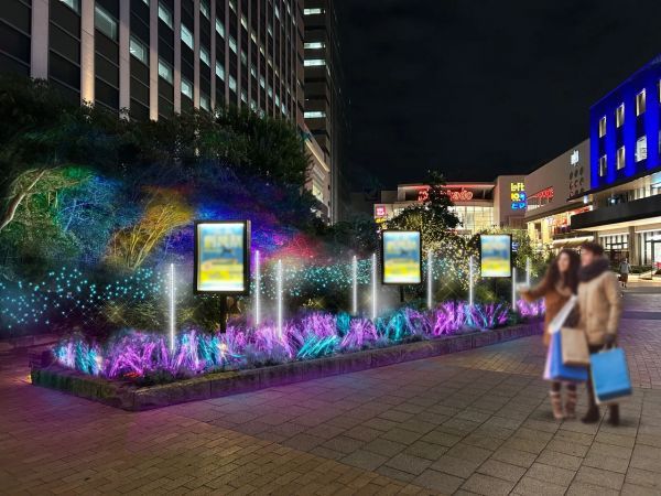「深川ギャザリア」イルミネーションイメージ