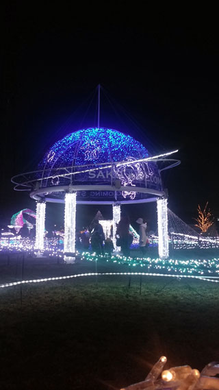 「リンゴちゃん」さんからの投稿写真＠SAKU BLOOMイルミネーション2018