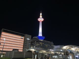 「884」さんからの投稿写真＠京都タワー塔体ライトアップ