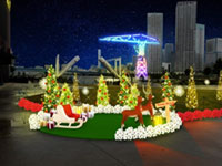 アーバンドック ららぽーと豊洲「クリスマスイルミネーション」の写真