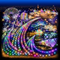 よみうりランド ジュエルミネーション LIGHT is LOVEの写真