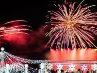 榛名湖花火&イルミウィンターフェスの写真