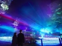 京都イルミネーション シナスタジアヒルズの写真