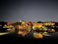 秋の幻想庭園の写真