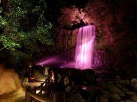 天ヶ瀬温泉ライトアップの写真