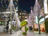 志木駅東口駅前イルミネーションの写真