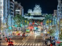 Himeji大手前通り・姫路城イルミネーションの写真