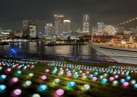 横浜港フォトジェニックイルミネーションの写真